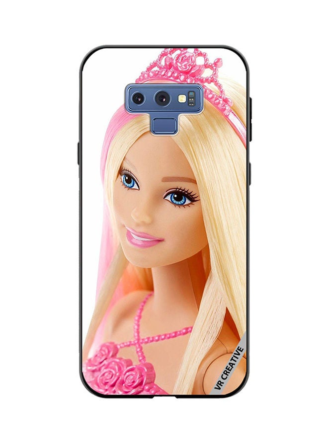 VR CREATIVE Protective Case Cover For Samsung Galaxy Note 9 Barbie With Hair Design Multicolour - Image 1