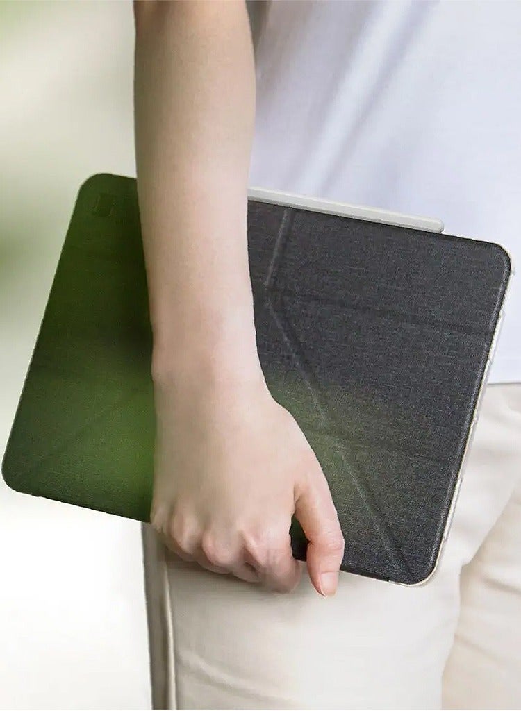 Uniq iPad Pro 10.5 Inches / iPad Air (2019) Cover, UNIQ Yorker Kanvas Case Black Black - Image 5
