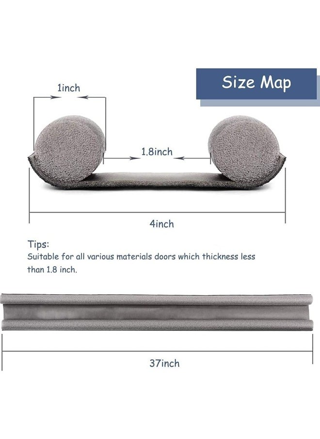 Generic - Door Draft Stopper Under Door Noise Blocker Door Sweep Weather Stripping Door Seal Guard Soundproofing Door Stopper for Bottom of Door Large Door Noise Blocker Sound Proof Window Breeze Blocker - Image 1