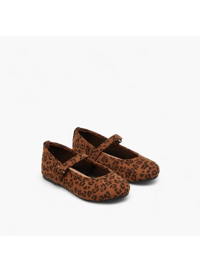 فلورا بيلا من شو إكسبرس Girls Solid Ballerina Shoes with Hook and Loop Closure