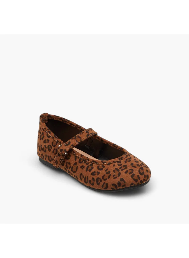 فلورا بيلا من شو إكسبرس Girls Solid Ballerina Shoes with Hook and Loop Closure