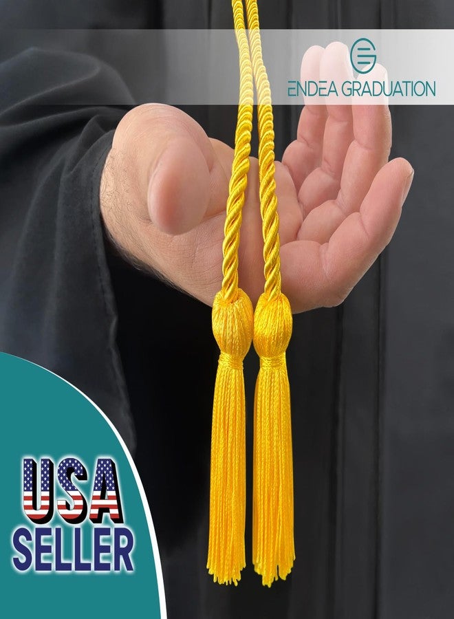 Endea Graduation وشاح التخرج المزدوج من إنديا (ذهبي) - Image 2