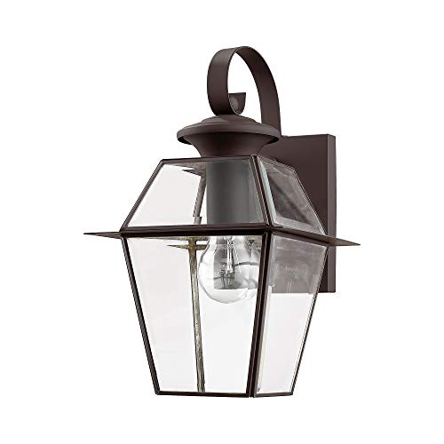 Livex Lighting 2181-07 Westover 1-Light Outdoor Wall Lantern, Bronze - Image 3