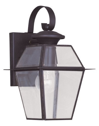 Livex Lighting 2181-07 Westover 1-Light Outdoor Wall Lantern, Bronze - Image 1