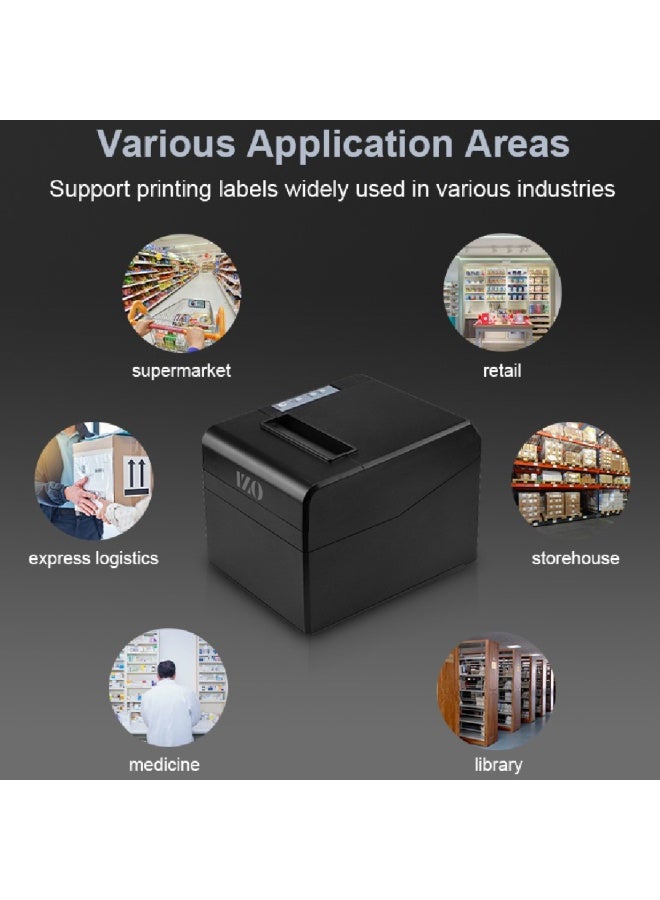 IZO Thermal Receipt Printer - POS Bills Printer - Kitchen Printer - Image 5