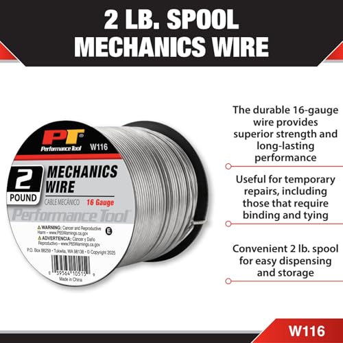 Performance Tool W116 Spool Mechanics Wire, 2 lb - Image 2
