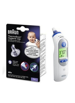 BRAUN Thermoscan 7 Plus IRT6525 Thermometer And 40 ThermoScan Lens Filters  - Image 3