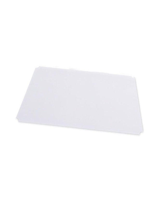 Alera ALESW59SL3624 Plastic 36 in. x 24 in. Shelf Liners for Wire Shelving - Clear (4/Pack) - Image 1