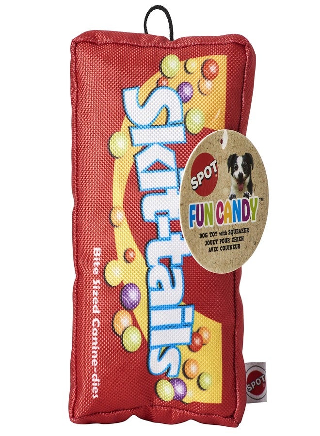 SPOT by Ethical Products - Fun Candy - Whimsical Funny Squeak Toys for Dog - Skit-Tails - Image 1