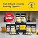 Tiesta Tea  Herbal  Rooibos Tea Sampler Dry Flight Set Loose Leaf No Caffeine Blend Makes Hot  Iced Assorted Herbal Rooibos Fruit Blends  More 8 Resealable Sample Pouches - Image 4