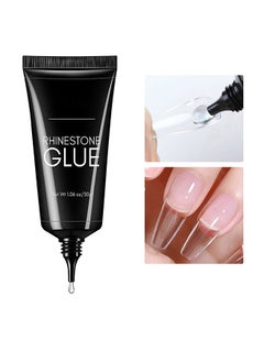 MAKARTT Rhinestone Glue，Nail Rhinestone Glue for Nails, Gel Nail Glue for Rhinestones for Nails Super Strong Bling Gel for Nail Gem Nail Art Jewels Nail Crystals Beads Diamonds 3D 30ML  - Image 1