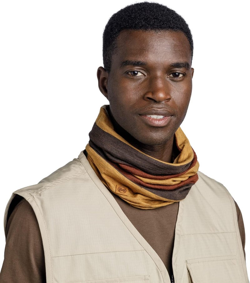 Buff Merino Move Multifunctional Neckwear - Mustard - Image 4