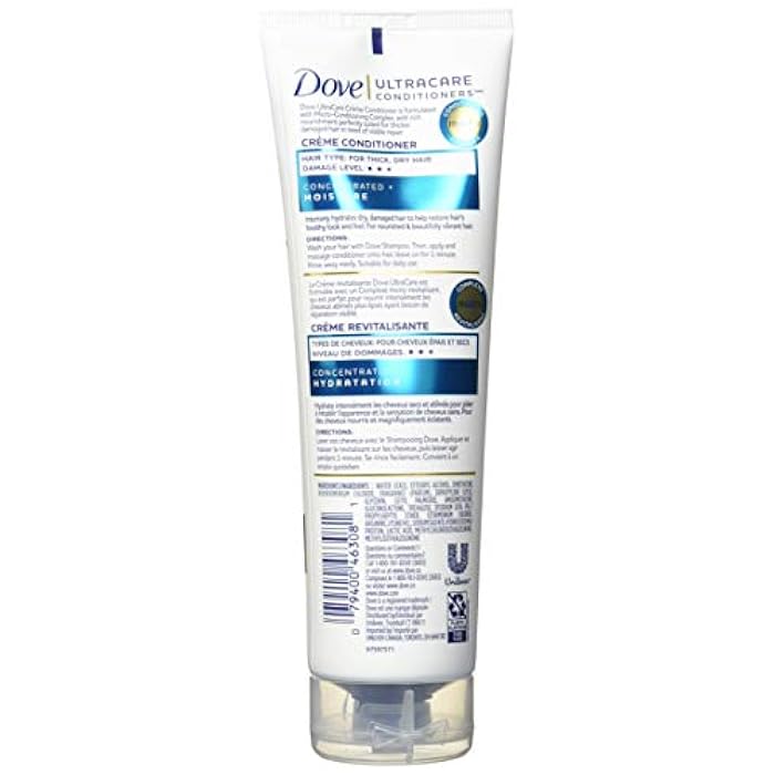 Dove Ultracare Crème Concentrated + Moisture Conditioner 8oz, pack of 1 - Image 2