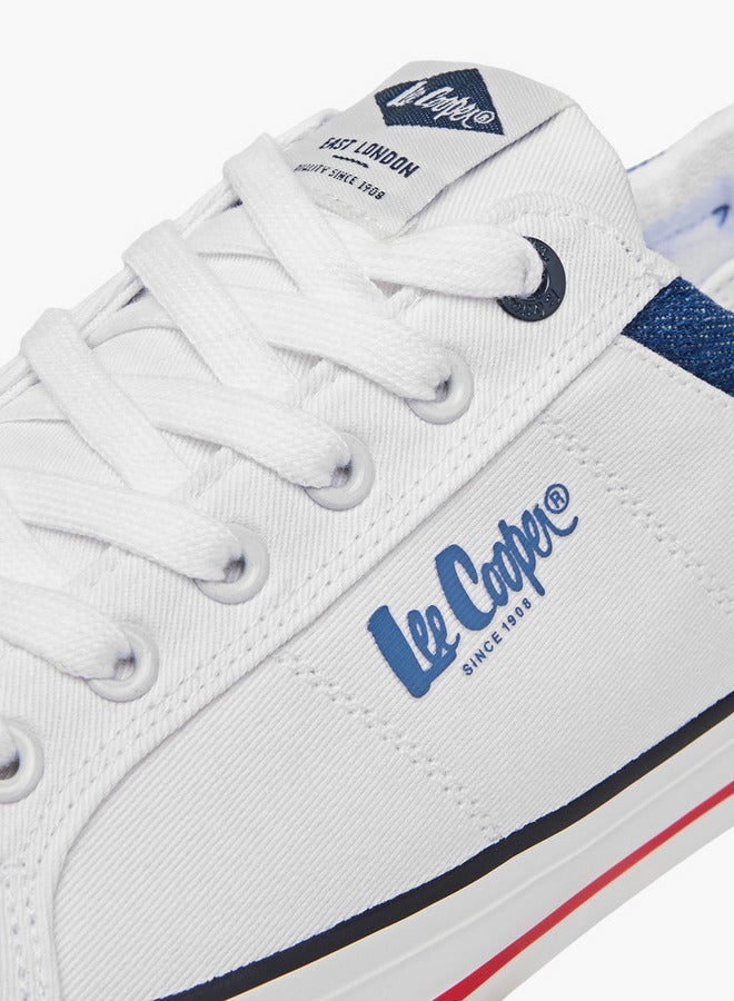 Lee Cooper Men's Logo Detail Lace-Up Sneakers - Image 4