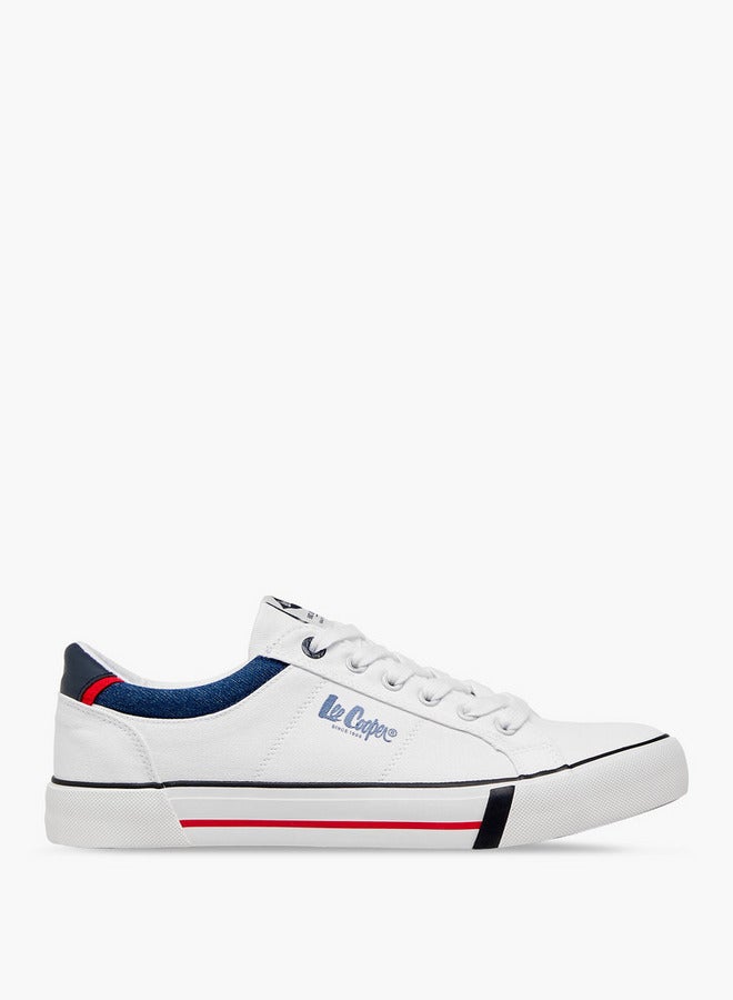 Lee Cooper Men's Logo Detail Lace-Up Sneakers - Image 3