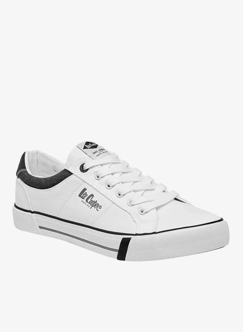 Lee Cooper Men's Logo Detail Lace-Up Sneakers