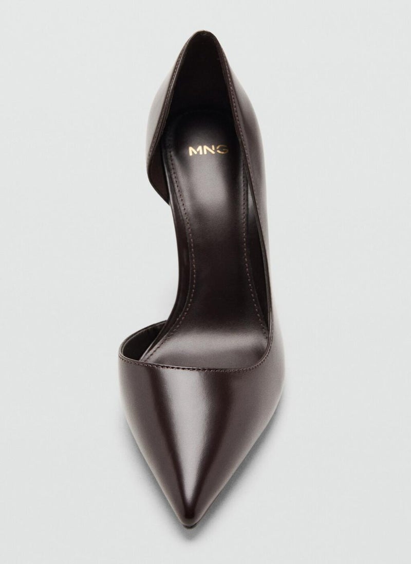 MANGO Asymmetrical heeled shoes - Image 4