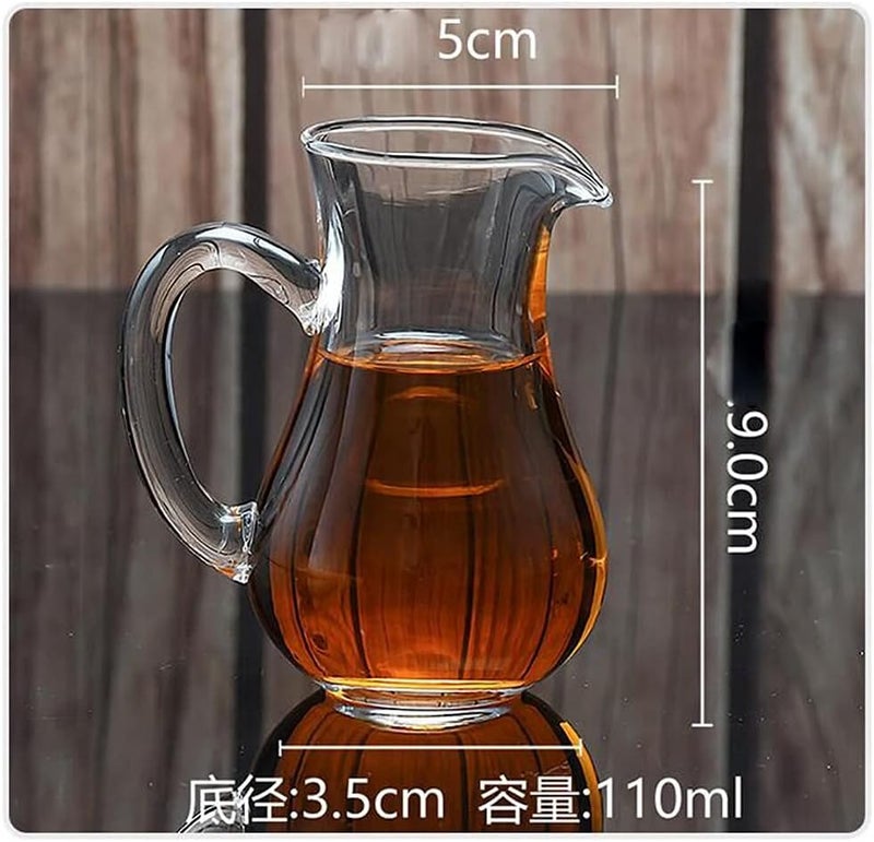 New Super Small wine Goblet cup ultra-transparent glass goblet a cup of Maotai small glass of spirits Set of 7pcs - Image 1
