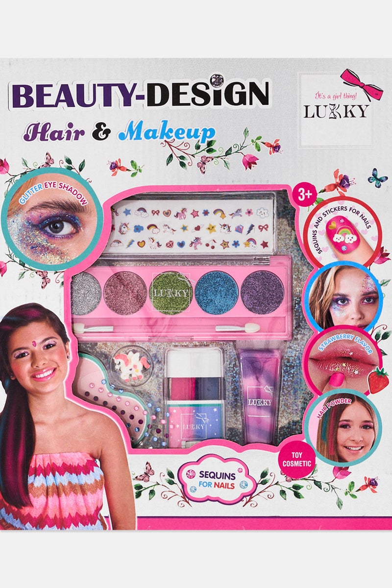 LUKKY Beauty-Design Hair And Make-Up Set - Image 4