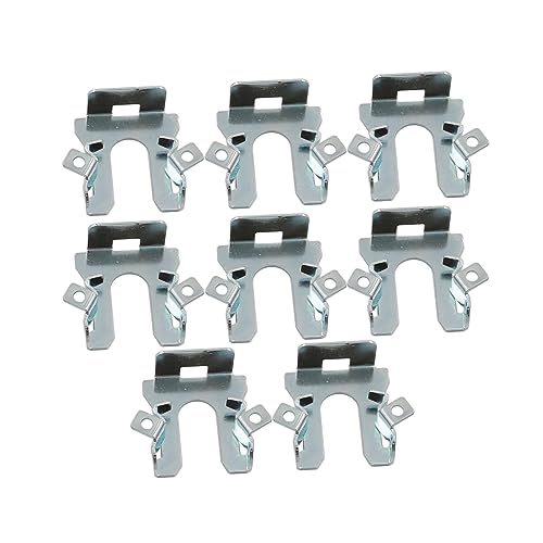 BOATSHIP 8PCS Headlight Component Pivot Retaining Clips fit for Ford F250 F350 F450 Bronco Ranger Lincoln Mercury F2AB13N020AA E9DZ13N129A E9DB13N020AA 42190 - Image 1