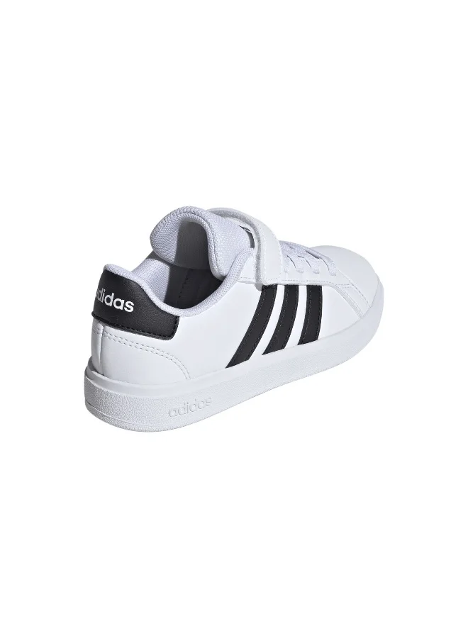 Adidas Adidas Grand Court 2.0 El C U White Sportswear Shoes For Kids
