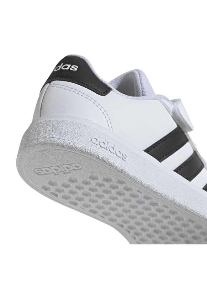 Adidas Adidas Grand Court 2.0 El C U White Sportswear Shoes For Kids
