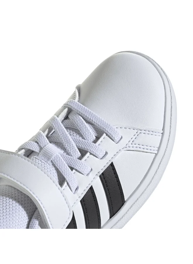 Adidas Adidas Grand Court 2.0 El C U White Sportswear Shoes For Kids