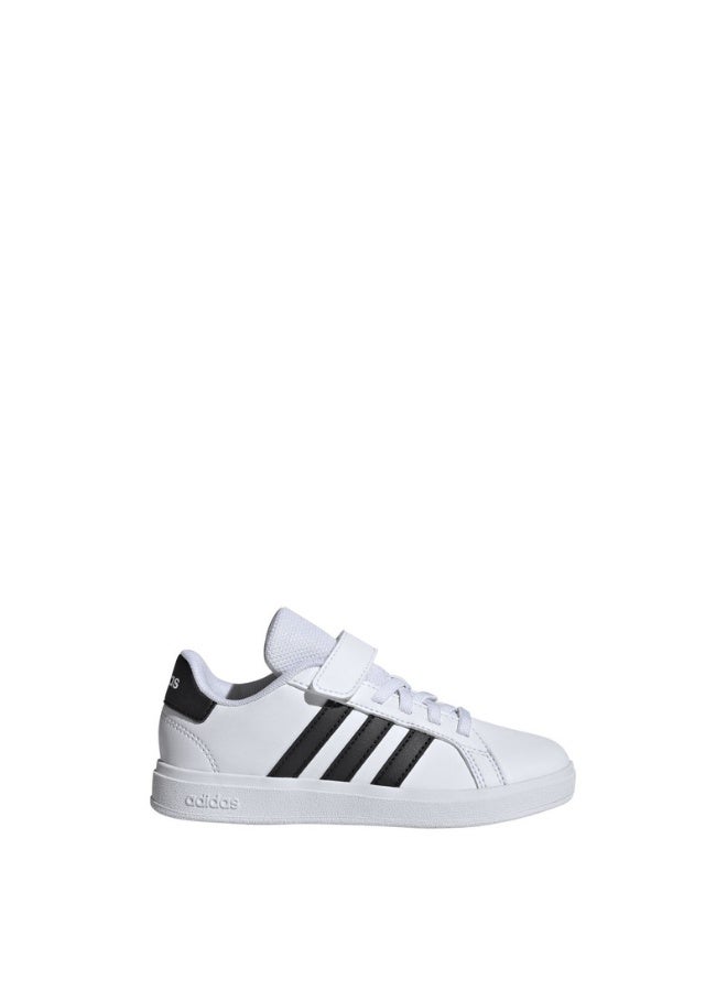 Adidas Grand Court 2.0 El C White Sportswear Shoes For Kids 10K  - Image 2