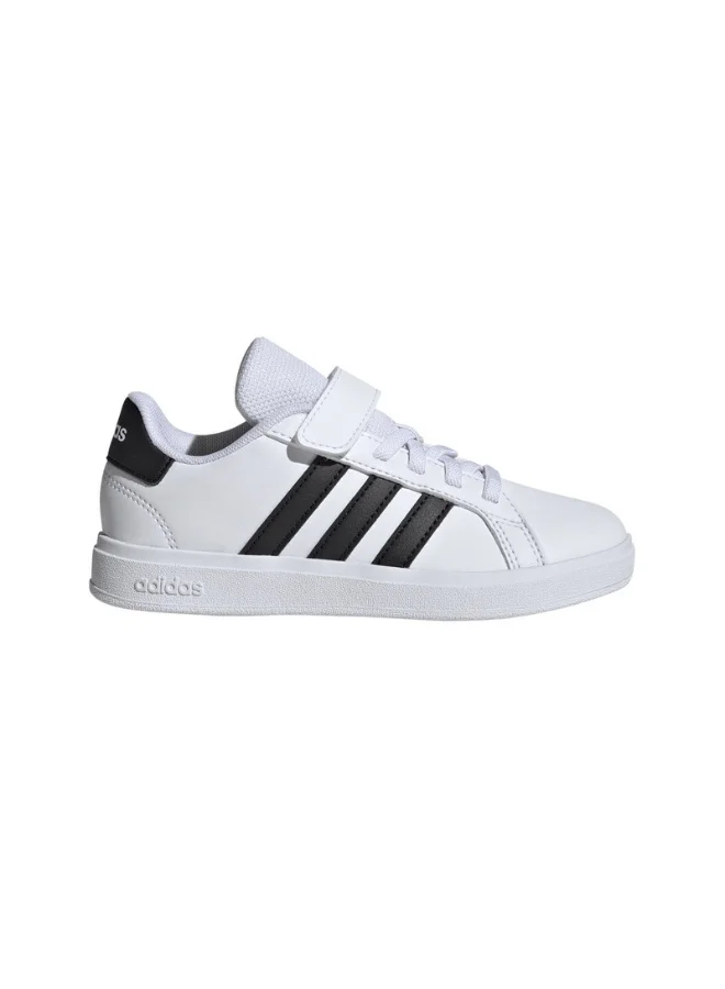 Adidas Adidas Grand Court 2.0 El C U White Sportswear Shoes For Kids