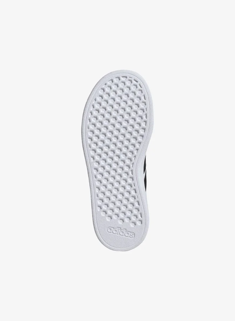 Adidas FTWWHT/CBLACK/FTWWHT Grand Court 2.0 Shoes Children  | Best Price UAE