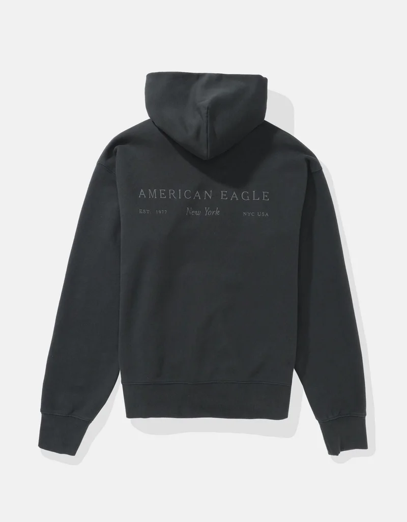 American Eagle  AE Heavyweight Graphic Hoodie for Men | Best Price UAE