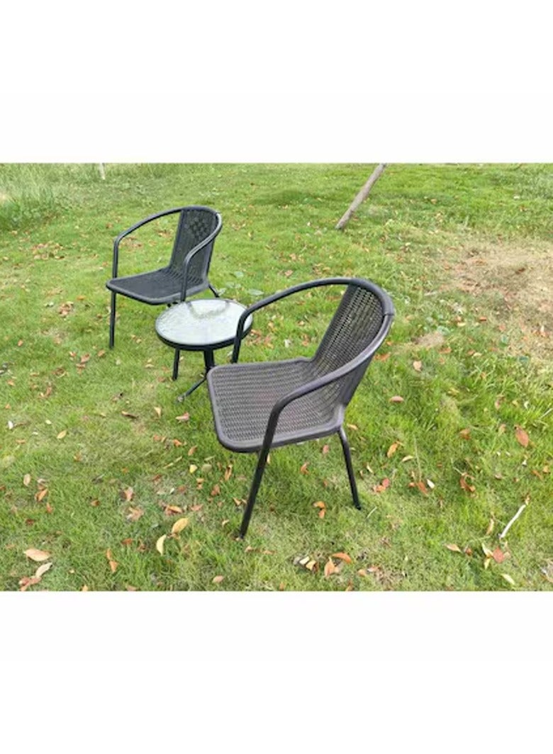 DubaiGallery Outdoor Indoor 1Pcs TABLE AND 2Pcs CHAIR SET  - Image 3
