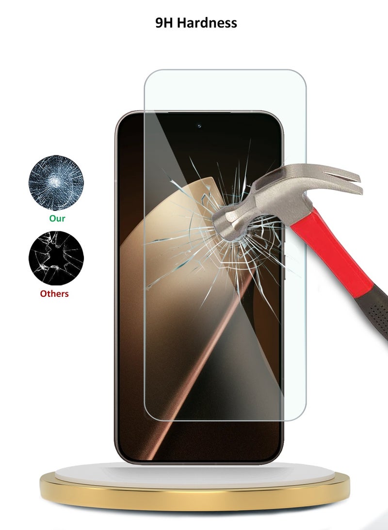 Wtech Xiaomi 15T Pro 5G 2025 WTech Premium Series Curved Edges 9H 2.5D Tempered Glass Screen Protector (MSG9CN) - Clear - Image 3