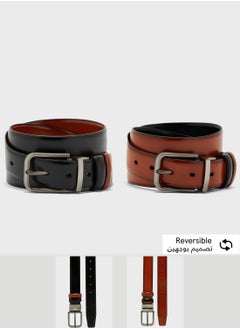 Genuine Leather Reversible Free Size Formal Belt