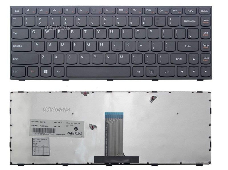 Wistar لوحة مفاتيح لابتوب متوافقة مع Lenovo Ideapad G40 30 70 B40 30 70 N40 30 سلسلة - Image 1