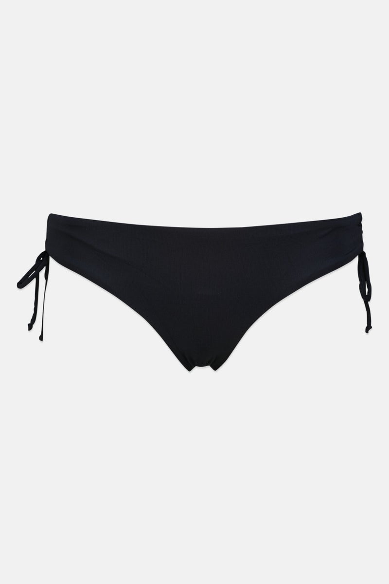 Roxy Women Swimwear Bikini Bottom, Black  - Image 1