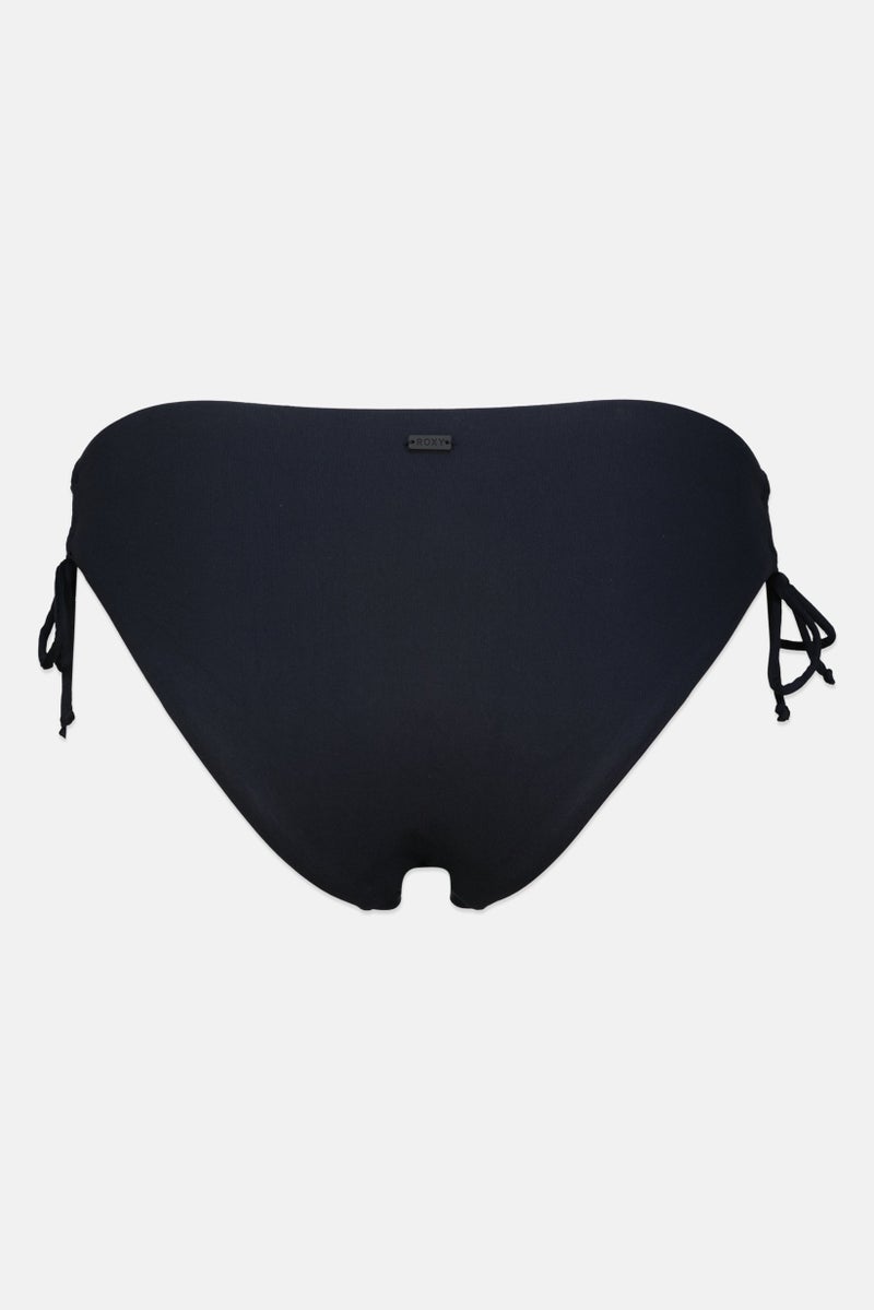 Roxy Women Swimwear Bikini Bottom, Black  - Image 2