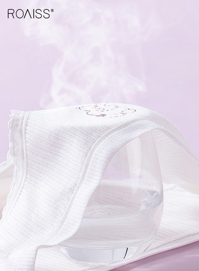 رويس طقم 4 قطع ملابس داخلية للبنات، سراويل داخلية ناعمة ومطاطية بنقوش رائعة، سراويل داخلية مسامية مع أحزمة خصر مرنة للبنات، مثالية للارتداء اليومي - Image 3