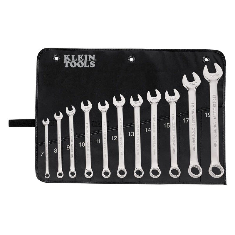 Klein Tools 68502 Metric Combination Wrench Set 11Piece