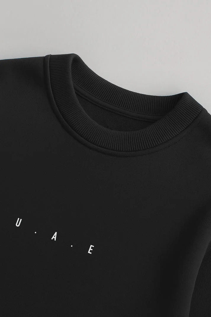 Terribly Real UAE Verified Tee | Black T-Shirt