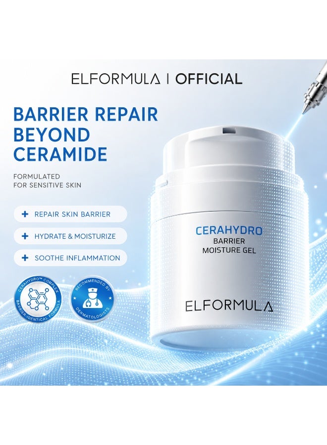 ELFORMULA Intensive CeraHydro Moisturizer Gel 50ml Ceramide Barrier Repair Hydrating Face Moisturizer Day and Night Cream - Image 3