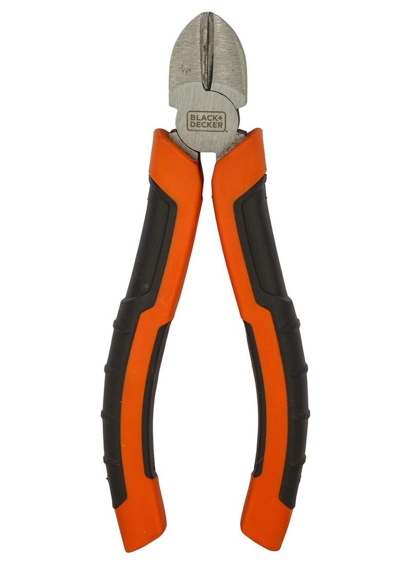 BLACK+DECKER Black+Decker 160Mm Bimaterial Steel Diagonal Cutting Pliers - BDHT81584  - Image 2
