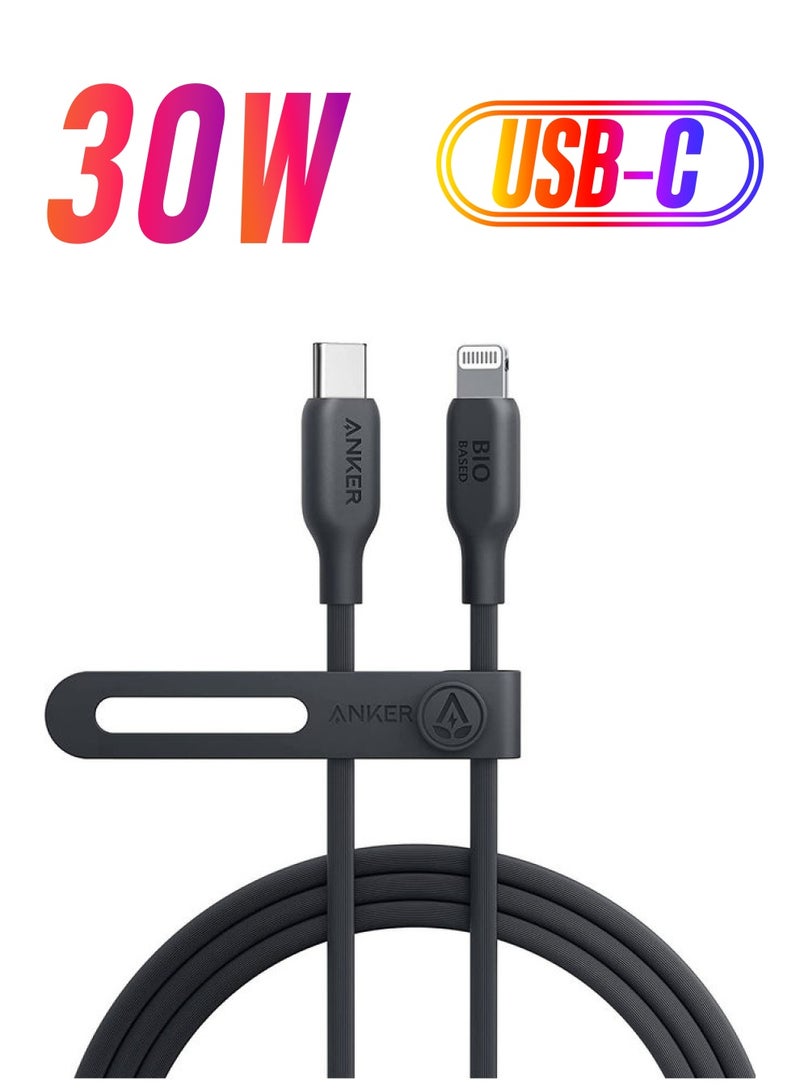 Anker PD To Lightning Cable For Apple Devices, iPhones, iPads, 1.8 Meters, 542 USB-C To Lightning Cable - Image 1