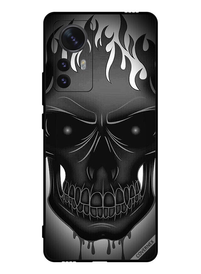 Covernex Protective Case Cover For Xiaomi 12 Pro Sketch Art - Image 1