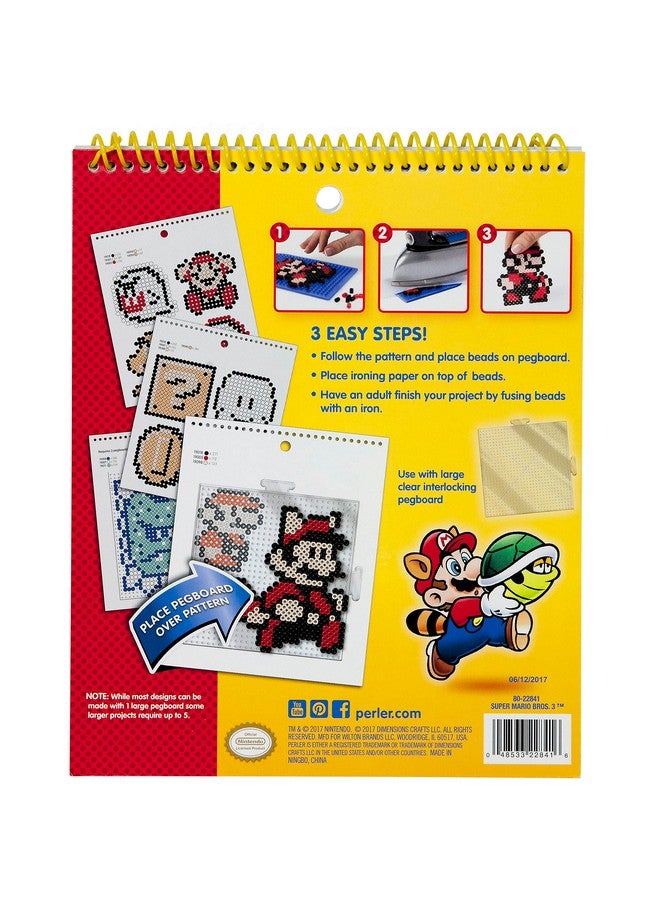Perler 80-22841 Beads Super Mario Bros 3 Fuse Bead Pattern Pad, 14Pgs - Image 2