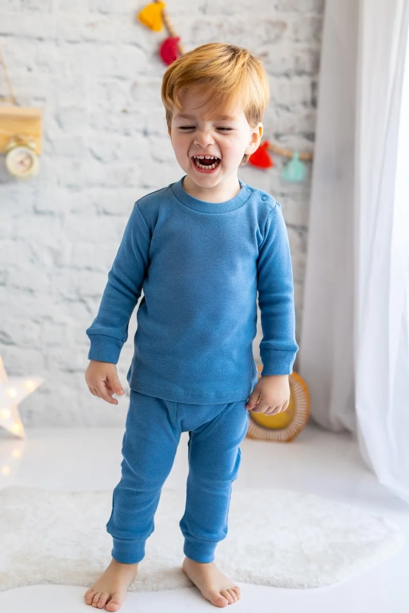 مينينو Gots Certified 100% Organic Cotton Two Piece Set (0-4 years old)