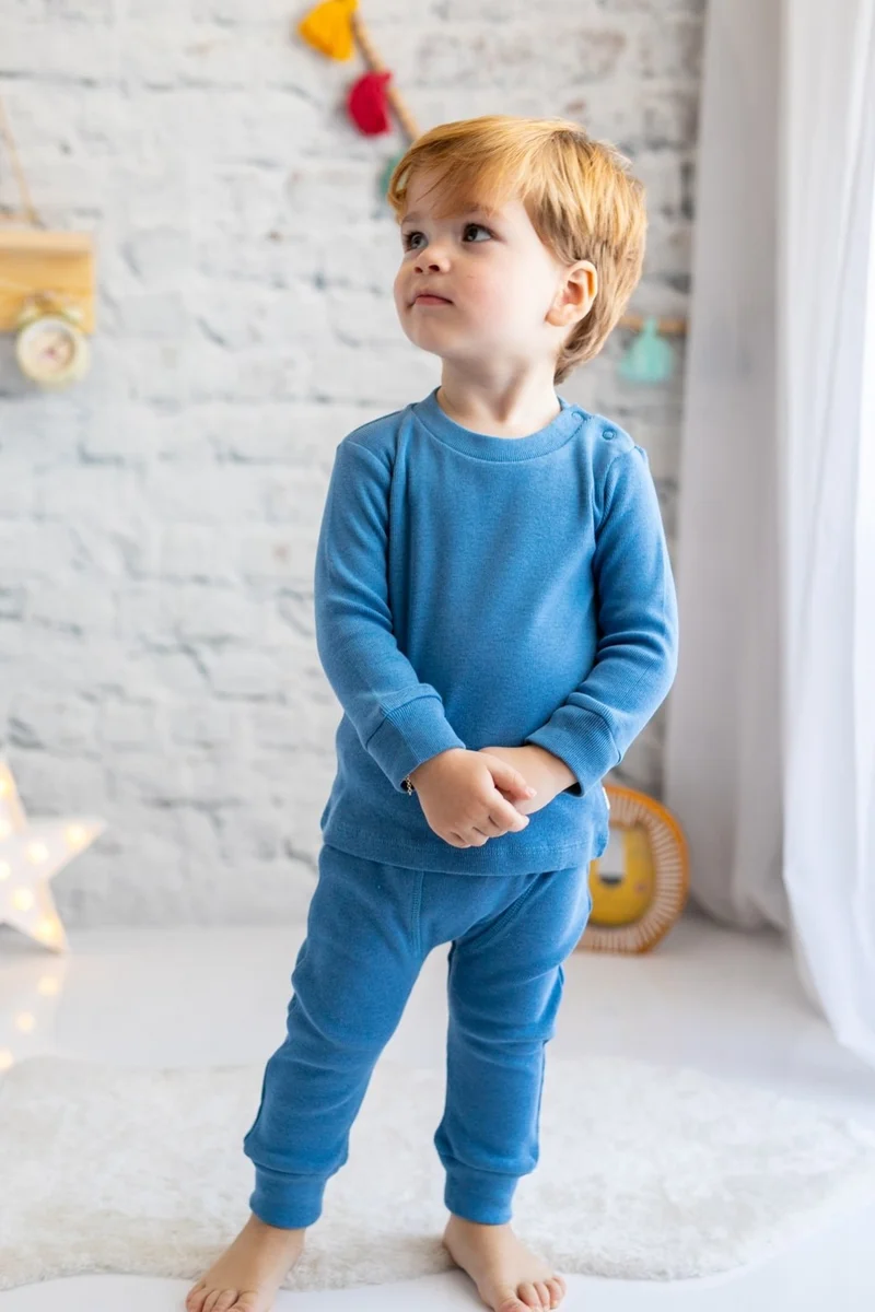 مينينو Gots Certified 100% Organic Cotton Two Piece Set (0-4 years old)