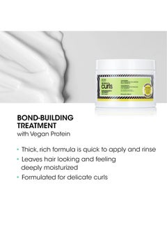 ALL ABOUT CURLS Bond Building Treatment Cream, Strengthens & Protects, Vegan & Cruelty Free, Sulfate Free, 8 Fl Oz  - Image 2
