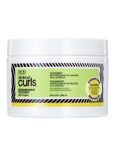 ALL ABOUT CURLS Bond Building Treatment Cream, Strengthens & Protects, Vegan & Cruelty Free, Sulfate Free, 8 Fl Oz  - Image 1