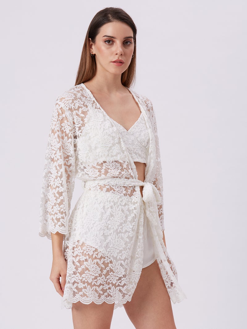 AMMARZO Nylon Spandex Robe - Image 3